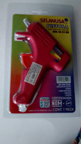 PISTOLA DE SILICON MARCA SELANUSA
