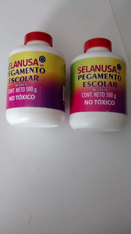 PEGAMENTO BLANCO DE 500GR MARCA SELANUSA