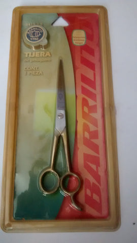 TIJERAS DE PELUQUERO MARCA BARRILITO MODELO 8418-7.5
