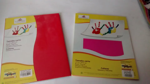 HOJAS DE COLORES MARCA EUROCOLORS