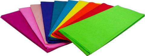 PAPEL  CHINA VARIOS COLORES