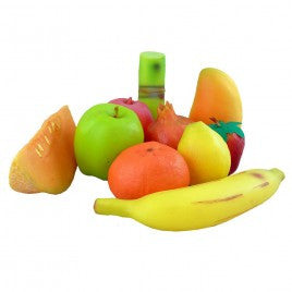 SET DE FRUTAS DE VINIL 2 13PZS EN BOLSA