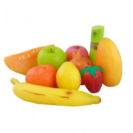 SET DE FRUTAS VINIL 1  13PZS EN BOLSA