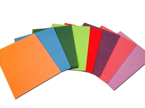 FOAMI TAMAÑO CARTA DE DIFERENTES COLORES