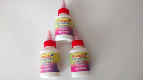 PEGAMENTO BLANCO MARCA SELANUSA DE 60GR