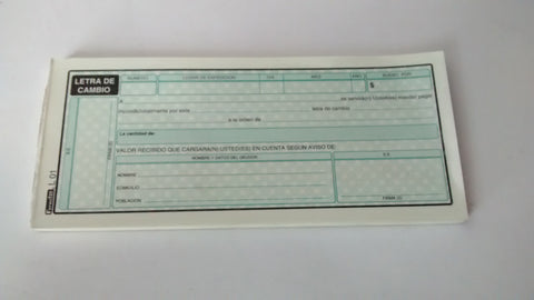 LETRA DE CAMBIO