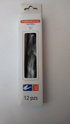 CARBONCILLOS MARCA ALT DE 12 PZS