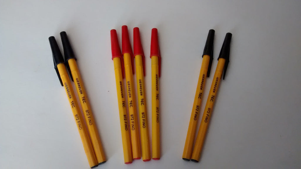 LAPICERO MARCA WERREVER ROJO Y NEGRO
