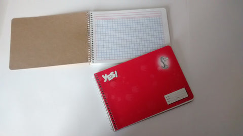 LIBRETA ESPIRAL MARCA YES FORMA ITALIANA
