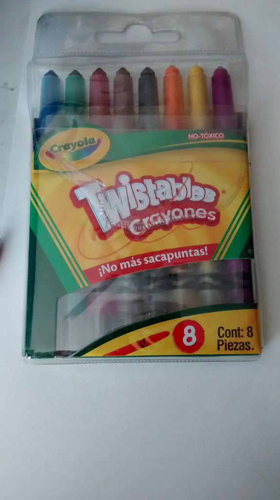 CRAYONES TWISTABLES MARCA CRAYOLA