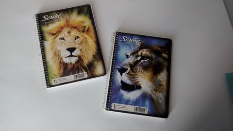 LIBRETA PROFESIONAL MARCA SCRIBE  CON ESPIRAL DE 7MM