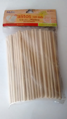 PALITOS DE 140MM MARCA MYLIN