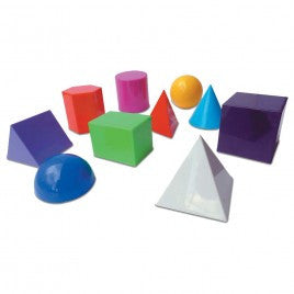 CUERPOS GEOMETRICOS INYECCION 10 PZS DE ALTO BRILLO
