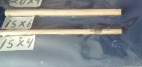 PALITO REDONDO DE 15X4