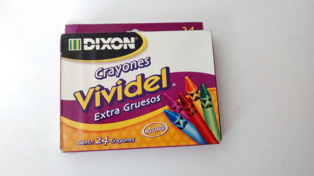 CRAYONES VIVIDEL DE 24PZS