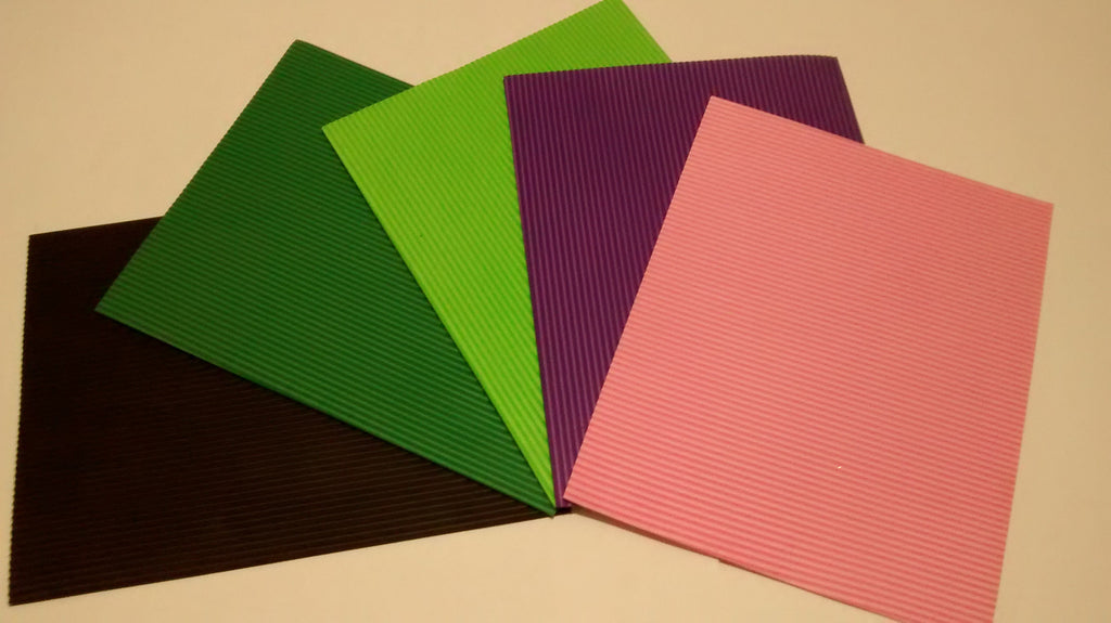 FOAMI CURRUGADO TAMAÑO CARTA VARIOS COLORES
