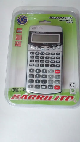 CALCULADORA CIENTIFICA MARCA BARRILITO MODELO SC220