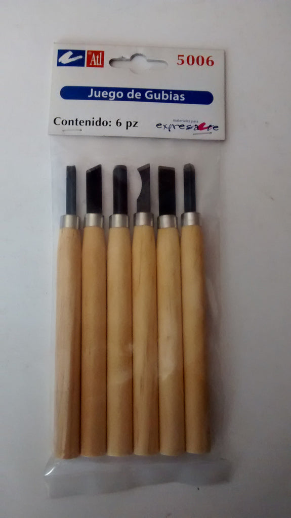 JUEGO DE GUBIAS MARCA ALT
