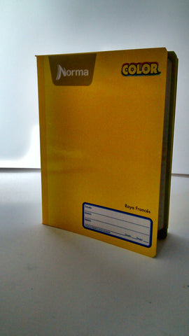 LIBRETA NORMA COLOR 5MM