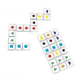 DOMINO JR FIGURAS GEOMETRICAS CON 28 PZS