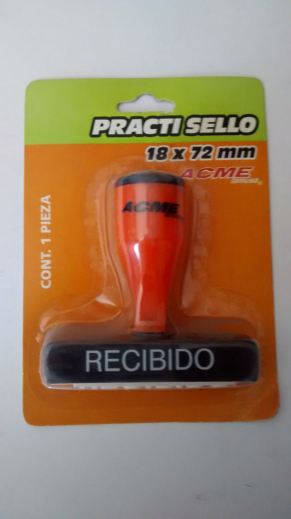 SELLO MARCA ACME RECIBIDO
