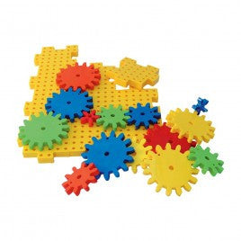 JUEGO DE ENGRANES DE PLASTICO BOLSA CON 56PZS