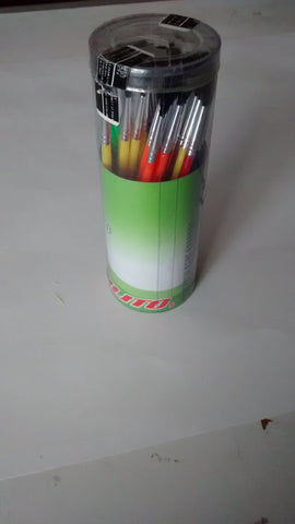PINCELES MARCA BARRILITO 72PZS
