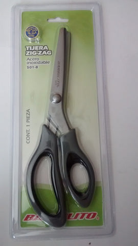 TIJERAS ZIG ZAG MARCA BARRILITO MODELO 501-8