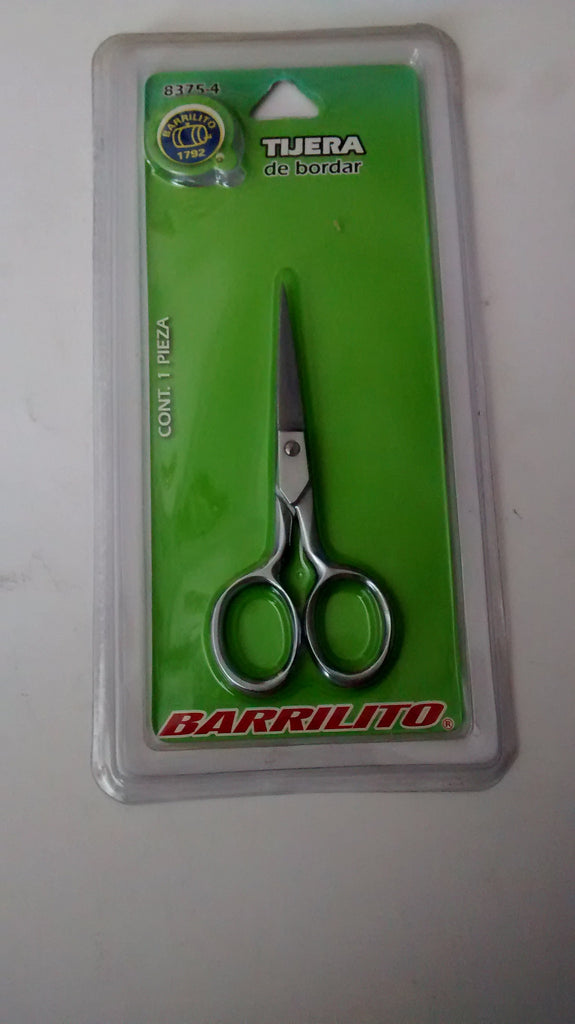 TIJERAS DE BORDADO MARCA BARRILITO MODELO 8375-4