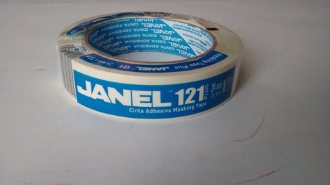 CINTA ADHESIVA MARCA JANEL 121/ 24MM